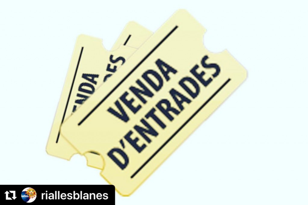 INFORMACIÓ D'ENTRADES RIALLES BLANES